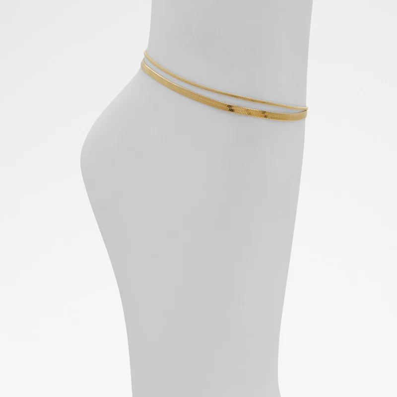 ALDO DRIGOLITH Gold-Tone Layered Anklet